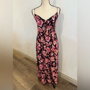 Band of Gypsies Band of the Free Large Floral Spaghetti Strap Maxi Dress - Bild 1 von 11