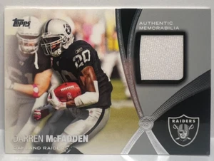 2012 Topps - Prolific Playmakers Relics Darren McFadden #PPR-DM (MEM) - Bild 1 von 2