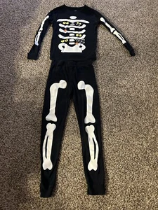 Carter’s~Unisex~Skeleton Pajamas~Top And Bottoms~Size 10/10A!! - Picture 1 of 5