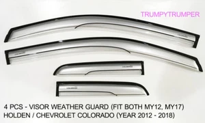 VISERA ESCUDO CONTRA LA LLUVIA DEFLECTOR VIENTO PROTECCIÓN METEOROLÓGICA HOLDEN CHEVLORET COLORADO 12 17 - Imagen 1 de 5
