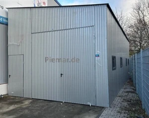 Blechgarage Halle 5x8x3,5m Garage KFZ Lager Fertiggarage | mit Aufbau | 27769!! - Bild 1 von 20