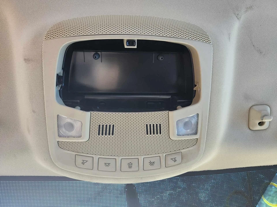 15-18 Ford Edge Roof Overhead Console Assembly w/o Sunroof Tan OEM - Image 1 of 1