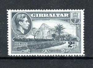 Gibraltar 1938-51 2d grey The Rock (North Side) perf 14 MLH - Picture 1 of 1