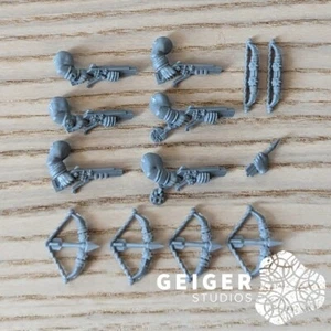 WFB Warhammer Fantasy Battles Dwarves Bits | Dwarf Thunderers | Crossbow 6pc Set - Picture 1 of 1