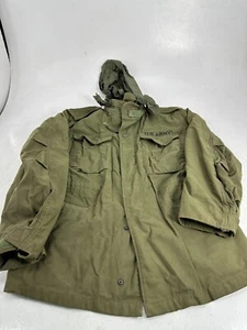 Vintage Cold Weather Field Army Coat Jacket Military Small Regular So-Sew Styles - Bild 1 von 17