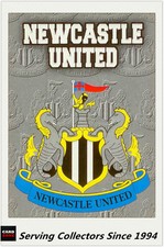 1996-97 Merlin Gold Premier League Soccer Card Club Emblem E13: Newcastle United