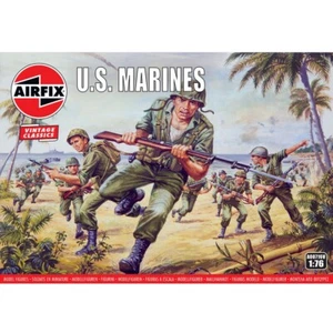 AIRFIX A00716V US Marines 1:76 Figures Model Kit - Picture 1 of 2