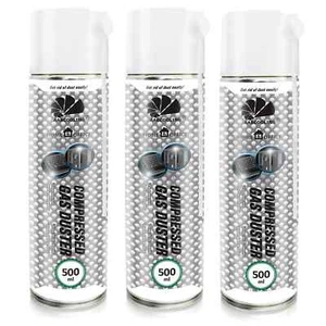 3 x AABCOOLING H&O Gas Duster 500 ml NETTOYEUR DE GAZ SOUS PRESSION PRESSION PRESSION D'AIR PULVÉRISATEUR D'AIR COMPRIMÉ - Photo 1/10