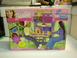 2001 Barbie Vet Center And 2001 Barbie Afternoon Snack Playset NIB - Picture 1 of 12