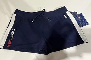 Polo Ralph Lauren Shorts Team Olympics Navy Pull-on Girls XL NWT - Picture 1 of 11