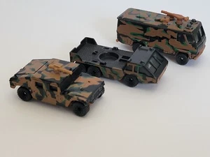 Vtg Matchbox Military 1994 Hummer 1985 Transporter 1980 Command Camo Vehicle - Picture 1 of 21