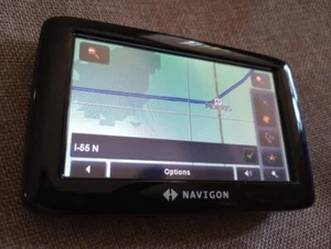 Navigon 2100 GPS Touchscreen Bundle w/ Charger, Case & SD Card - Picture 1 of 5