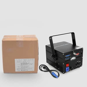 PROIETTORE LASER USATO COLORE RGB SCANSIONE ANIMAZIONE ILDA DJ DISCO CLUB PALCO LUCE 30W - Foto 1 di 16