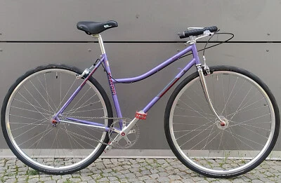 CRATONI Damen Vintage Singlespeed Bike 28" Rennrad CrMo Stahl NEUAUFBAU - 50cm - Bild 1 von 4