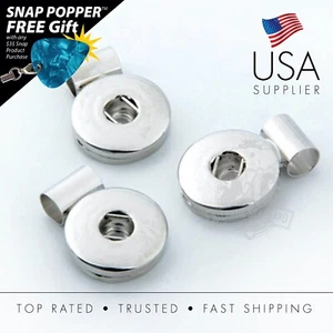 Hágalo usted mismo joyería a presión - colgante deslizable - se adapta a broches de presión de 18-20 mm 3 piezas - Imagen 1 de 4