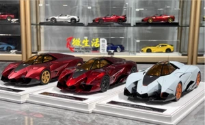 CE 1/18 Lamborghini Egoista concept car Model Resin Diecast Gifts Collection Red - Picture 1 of 39