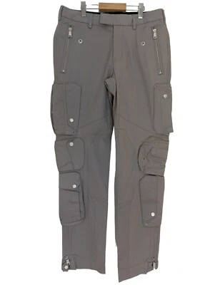 Ralph Lauren Negro Etiqueta Pizarra Gris Algodón Táctico Carga Pantalones Hombre Talla 28 Foto 1 de 4