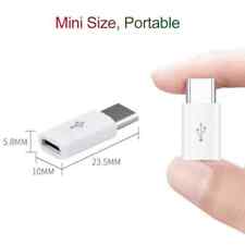 USB Type-C Adaptor Fast Charging Data OTG USB-C Gender Converter Micro USB to Ty