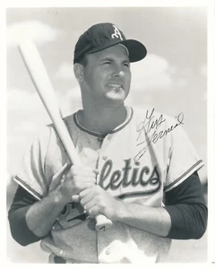 gus zernial autograph 8x10 photo a's 237 hr 1953 a.s game dec 2011 - Picture 1 of 1