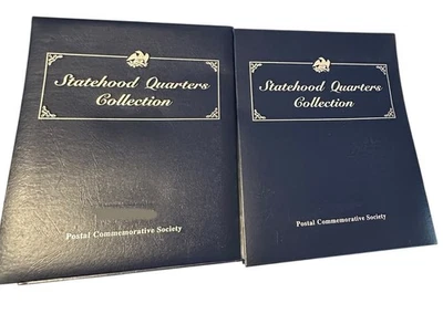 Postal Commemorative Society Statehood Quarters Collection I & II DC Territories - Image 1 of 4