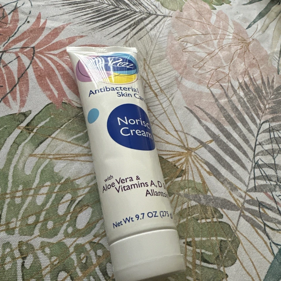 Ca-Rezz Cuidados Antibacterianos com a Pele, Creme Norisc, Aloe Vera e Vitaminas 9,7 oz, NOVO - Imagem 1 de 1