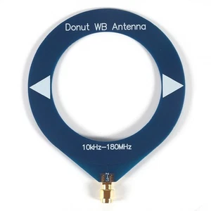 Donut Breitbandantenne 10kHz-180MHz Empfangsantenne Loop Antenne für Radio3448 - Zdjęcie 1 z 6
