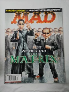 MAD Magazine December 2003 #436 Matrix Keanu Reeves Lemony Snicket - Picture 1 of 2