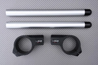 Paire de Bracelets Demi Guidons Standard Alu Noir 43mm YAMAHA FZR 1000 1989-1990 - Imagem 1 de 4