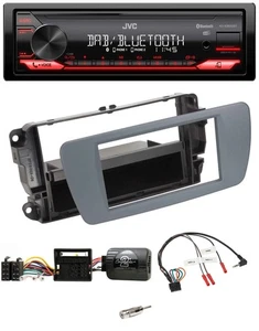 JVC Bluetooth USB DAB Lenkrad Autoradio für Seat Ibiza conemaragrau - Bild 1 von 9