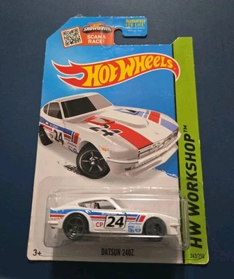 风火轮 2015 HW Workshop Datsun 240Z 243/250 白色 红色 蓝色  — 第 1/4 张图片