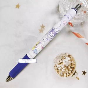 Neu Japan Sanrio × Obakenu EnerGel 0,5 Gelstift Ghost Kitty Kuromi Cinnamoroll - Bild 1 von 6