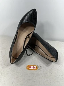 BCBGeneration Damen Party formelle Absätze schwarz Schlangenledermuster Größe 8,5M neu - Bild 1 von 7
