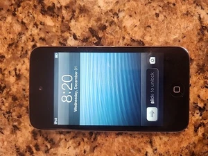 Apple iPod touch 4a generazione Nero 32GB A1367 MC544LL/A FUNZIONANTE TESTATO RESET - Foto 1 di 2