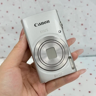 Canon PowerShot ELPH 180 HS / Canon IXUS 175 20MP Digital Camera Silver Tested - Image 1 of 4