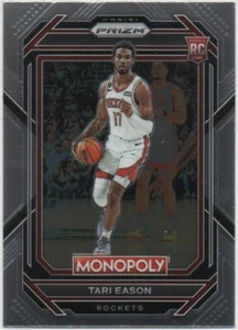 Tari Eason 2022-23 PANINI MONOPOLY PRIZM BASKETBALL Base RC #33 Rockets - Picture 1 of 2