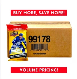 2021-22 Upper Deck EXTENDED Series Hockey Fat Pack 18 Pack Box - Picture 1 of 5