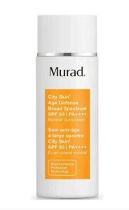 GENUINE Murad City Skin Age Defense Broad Spectrum SPF50 50ml BRAND NEW Unboxed