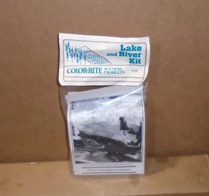 : Color-Rite Scenery Products .. "Lake and River Kit" .. Factory Sealed #702 - Picture 1 of 10