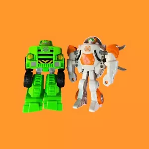 Playskool Heroes Transformers Rescue Bots Boulder Construction Rescan Blades - Picture 1 of 7