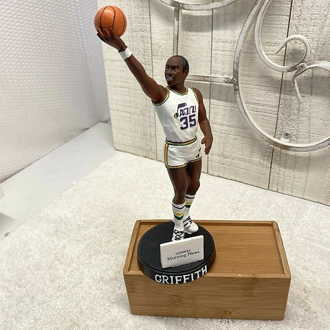 Darrell Griffith # 35 Figure World Sports NBA Utah Jazz 9" In Box Cover