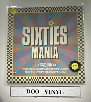Various, Sixties Mania - Rock Pop 2 x Vinyl LP Record 1986 (STAR 2287) VG+ / VG+ - Image 1 of 4