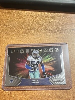 2020 Panini Prizm Football Fireworks # 25 Jaylon Smith - Image 1 of 2