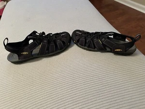 Keen Clearwater CNX Water Sandals Black/Gray Lightweight Waterproof Mens US 11 - Picture 1 of 7