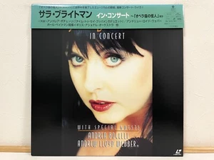 Sarah Brightman - In Concert 1997 Laserdisc LD Japan WPLR-87 W/Obi & Insert - Picture 1 of 5
