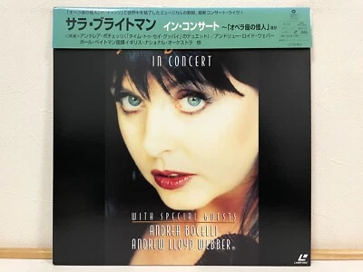 Sarah Brightman - In Concert 1997 Laserdisc LD Japan WPLR-87 W/Obi & Insert - Image 1 of 4