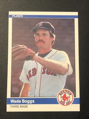 1984 Fleer Wade Boggs #392 - Image 1 of 2