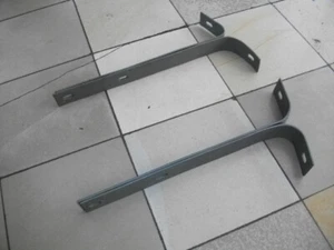 VW Käfer Brezel Ovali 1200-1500, 1945-1967 Paar Stossstangenhalter hi., org. VW - Bild 1 von 5