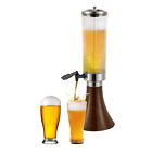 3L Draft Beer Tower Drink Beverage Dispenser Party Bar w/ Ice Tub+LED Ligt Gift
