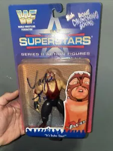 WWF Superstars Series 2 Figura Vader Figura Vader Autografata JSA COA - Foto 1 di 6