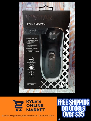 Afeitadora giratoria recargable Vivitar Stay Smooth de 3 cabezales - TOTALMENTE NUEVA Foto 1 de 4